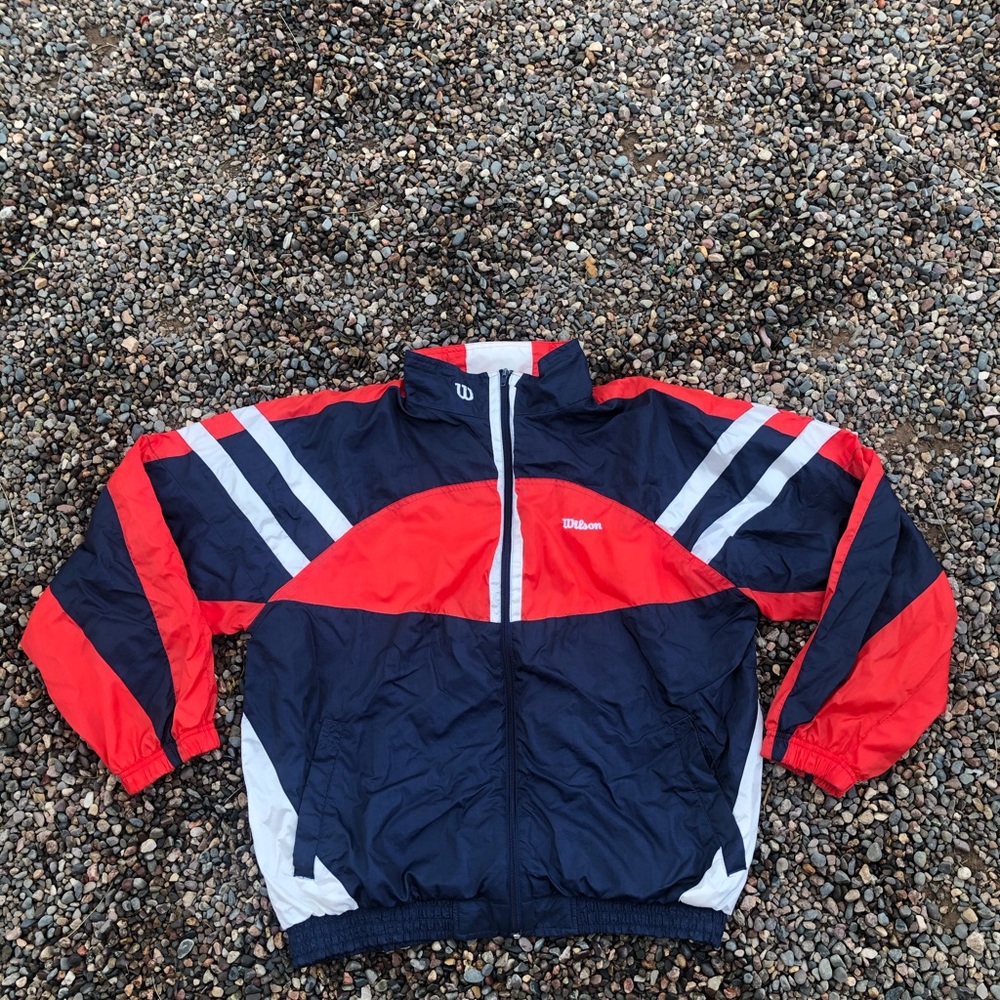 Vintage Wilson track jacket